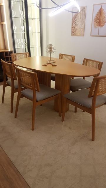 Mesa Modelo Novo Tampo Organico